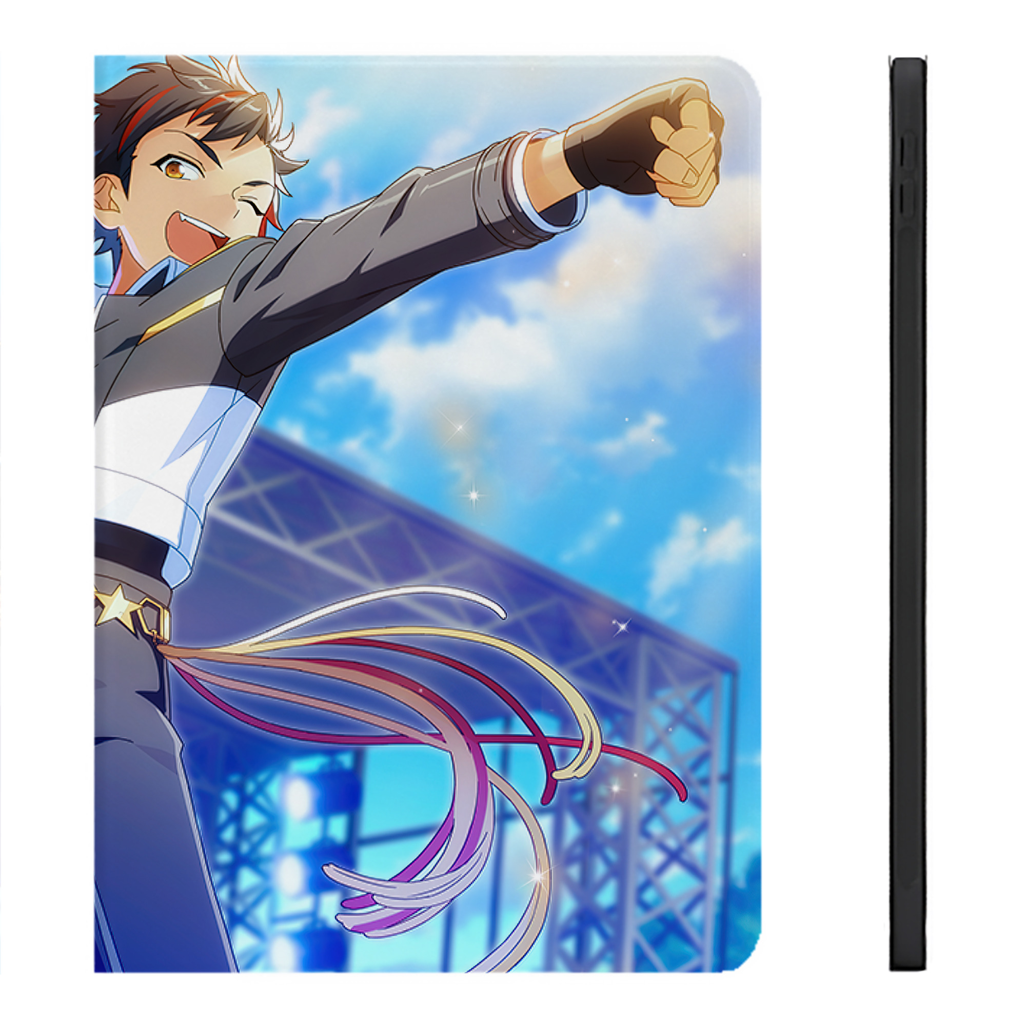 （画像用） あんさんぶるスターズ! Ensemble Stars IPadケース ペンホルダー付き ブックスタイルデザイン